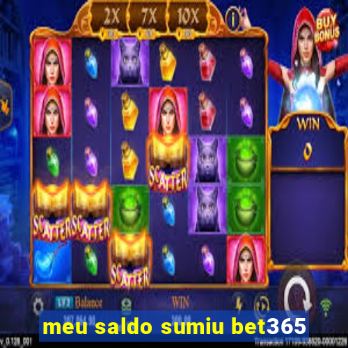 meu saldo sumiu bet365